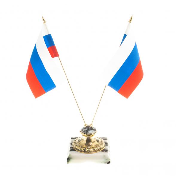 Письменный набор &amp;quot;Георгий Победоносец&amp;quot; из мрамора 124145