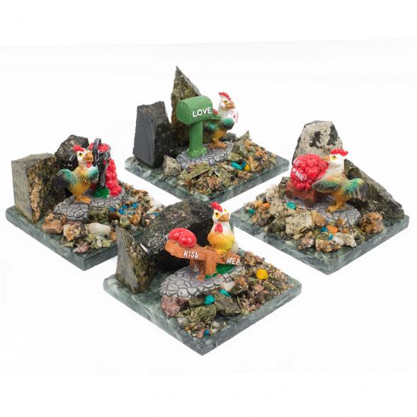 Сувенир &amp;quot;Петух с надписями №3&amp;quot; в ассортименте 117466