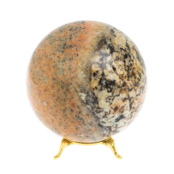 Шар из розового мрамора 9,5 см 127819