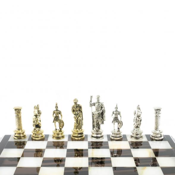 Шахматы &amp;quot;Древний Рим&amp;quot; доска 40х40 см оникс / обсидиан 128364