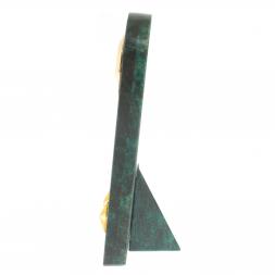 Часы-погон &amp;quot;Подполковник МЮ&amp;quot; камень змеевик