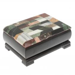 Шкатулка с мозаикой 18х12х8 см