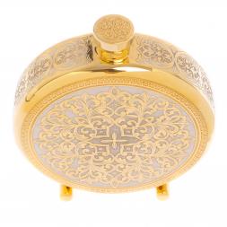 Фляжка с гравюрой &amp;quot;Заяц&amp;quot; Златоуст