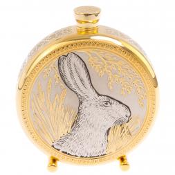 Фляжка с гравюрой &amp;quot;Заяц&amp;quot; Златоуст