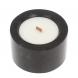 Свеча круглая из черного змеевика 7,3х7,3х4,5 см 126865