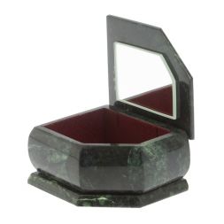 Шкатулка с расписной крышкой "Лето" 11х9х6,5 см