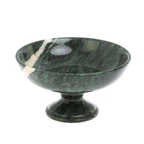 Креманка из шабровского змеевика 14,5х14,5х7,5 см 127740