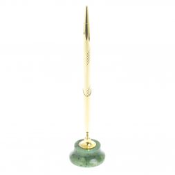 Подставка под ручку из нефрита 4,5х4,5х10,5 см