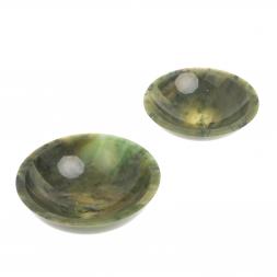 Набор из 2 пиал &amp;quot;Матрешка&amp;quot; камень нефрит