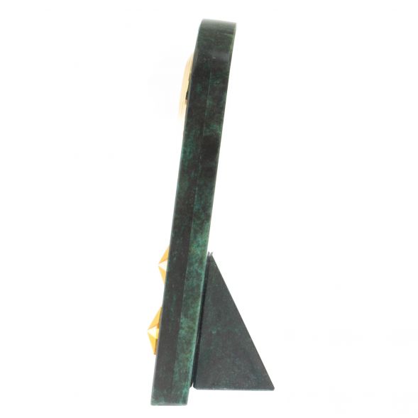 Часы-погон &amp;quot;Полковник МЮ&amp;quot; камень змеевик 129187