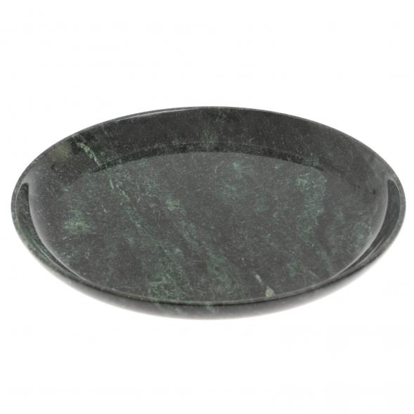 Тарелка-блюдо из змеевика 22х22х2,5 см 129677
