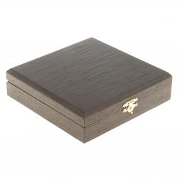 Тарелка с гравюрой &amp;quot;Герб РФ&amp;quot; 12 см Златоуст