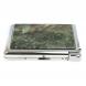 Портсигар на 20 сигарет с зажигалкой камень актинолит 123428