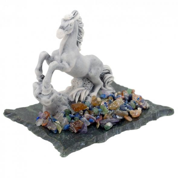 Сувенир из мрамолита &amp;quot;Вздыбленный конь&amp;quot; 116222