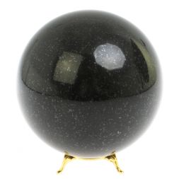 Шар 13,5 см из камня базальт
