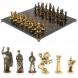 Подарочные шахматы из бронзы &amp;quot;Римские&amp;quot; 44х44 см лемезит 121095
