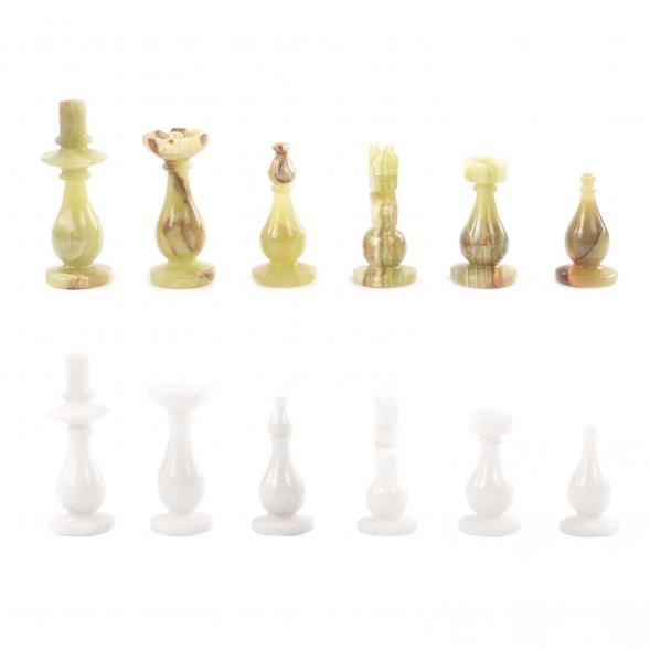 Сувенирные шахматы &amp;quot;Стандарт&amp;quot; доска 38х38 см из оникса и мрамора 121667