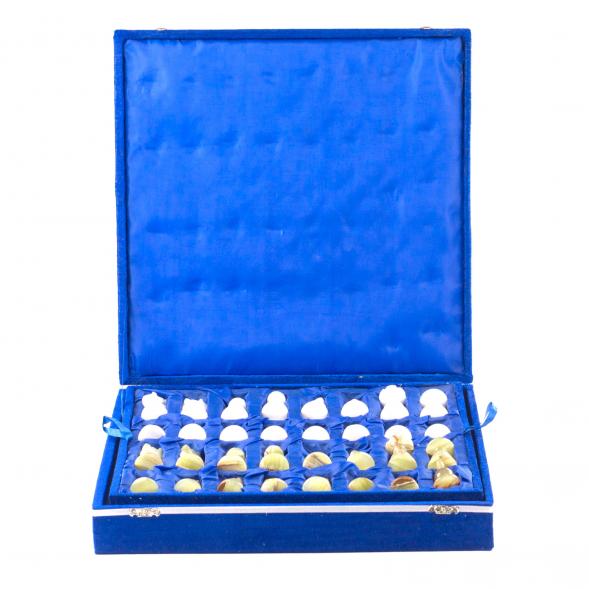 Сувенирные шахматы &amp;quot;Стандарт&amp;quot; доска 38х38 см из оникса и мрамора 121667