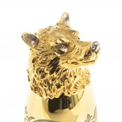 Стопка перевертыш &amp;quot;Волк&amp;quot; 70 мл Златоуст