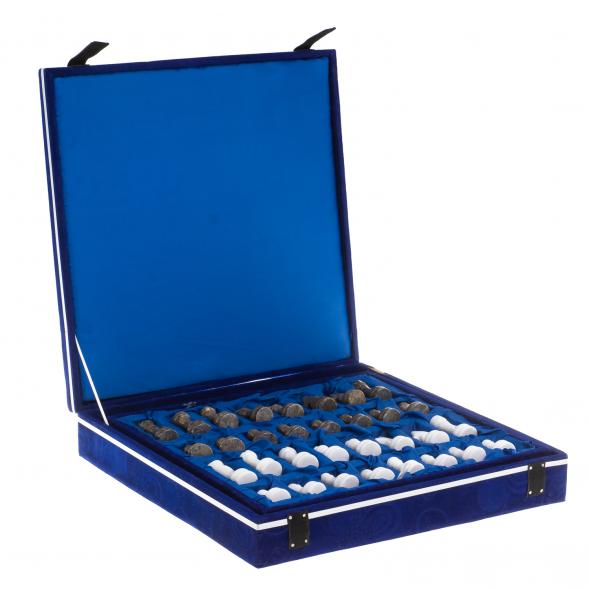 Шахматы &amp;quot;Битва&amp;quot; ракушечник, мрамор доска 38х38 см 123977