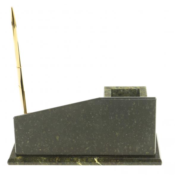 Мини-набор с часами камень змеевик 124052