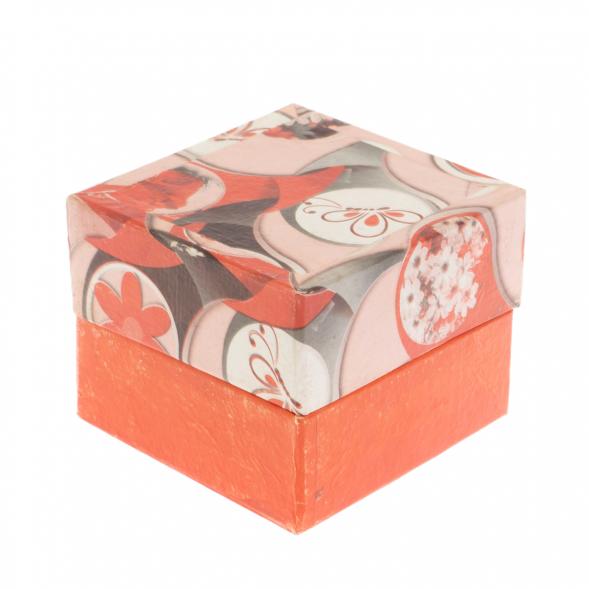 Шкатулка из оникса 7х7х6 см (3х3) 129740