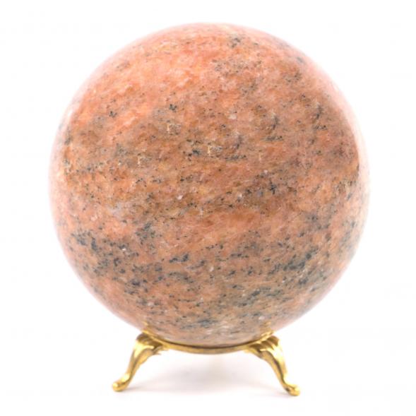 Шар 10,5 см из натурального розового мрамора 121566