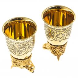 Стопки перевертыши &amp;quot;Волк&amp;quot; 70 мл 2 шт Златоуст