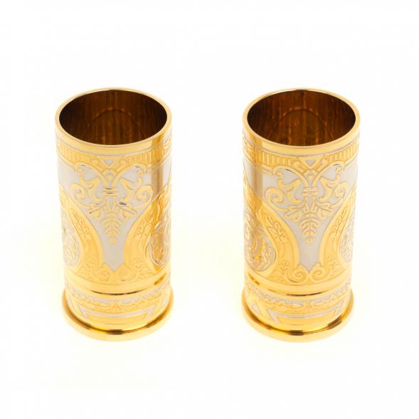 Набор из двух стопок &amp;quot;Волк&amp;quot; 40 мл Златоуст 129544