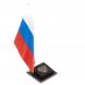 Флагшток &amp;quot;Герб РФ&amp;quot; из черного обсидиана 9х9х32 см 125818