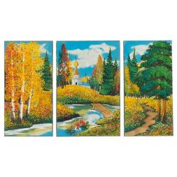 Картина модульная из камня &amp;quot;Осень&amp;quot; 30х50 см