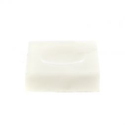 Подставка под шар из камня белый мрамор 4х4х1,5 см