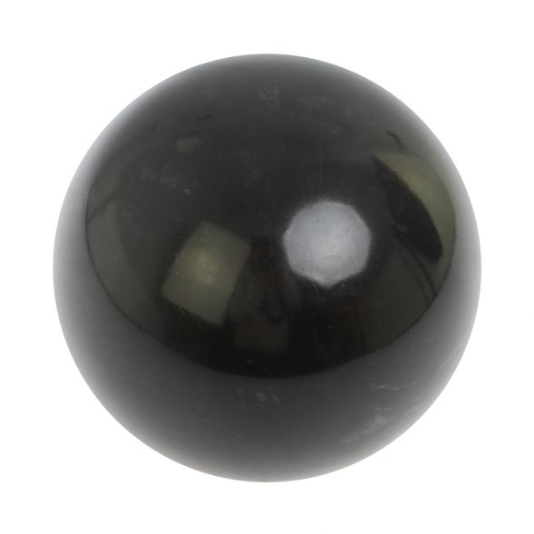Шар из черного змеевика диаметром 11 см 127665