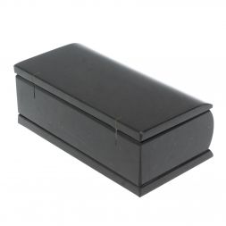 Шкатулка "Купюра" из черного змеевика 18х9х6,5 см