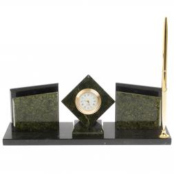 Мини-набор из камня змеевик &amp;quot;Куб&amp;quot;