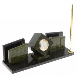 Мини-набор из камня змеевик &amp;quot;Куб&amp;quot;