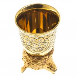 Стопка перевертыш &amp;quot;Медведь&amp;quot; 60 мл Златоуст