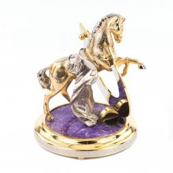 Сувенир "Подкова на удачу" чароит