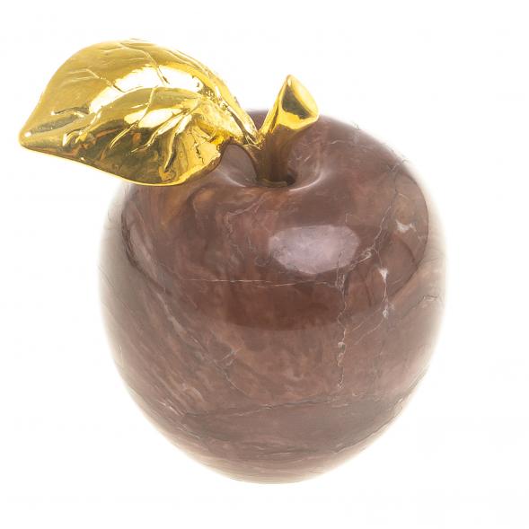 Сувенир &amp;quot;Яблоко&amp;quot; малое камень лемезит 4,5х6 см 123883