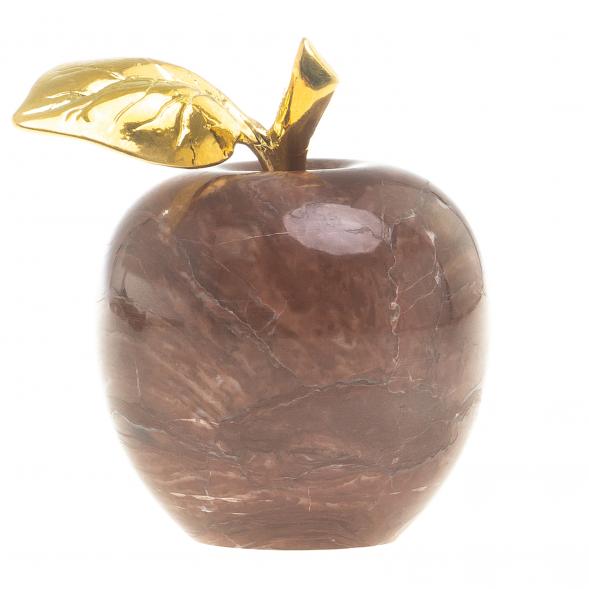 Сувенир &amp;quot;Яблоко&amp;quot; малое камень лемезит 4,5х6 см 123883