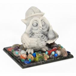 Сувенир &amp;quot;Филин нефтяник&amp;quot; из мрамолита