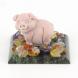 Сувенир &amp;quot;Поросенок с бантом&amp;quot; из мрамолита 119340