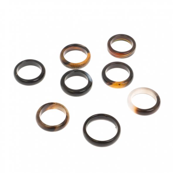 Подставка под шар черный агат 2-2,5 см 130007