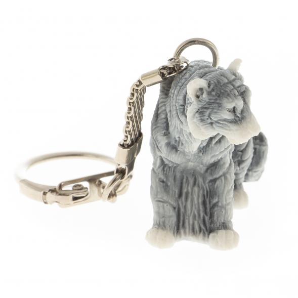 Брелок &amp;quot;Сидящий тигр&amp;quot; из мрамолита 122293