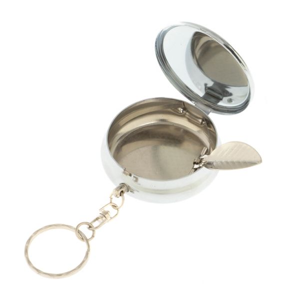 Пепельница карманная камень малахит 5х5,5х2 см 128129