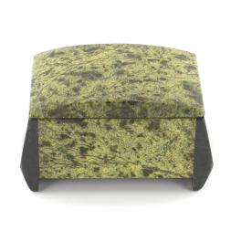 Шкатулка из змеевика "Персона" большая 12,5х8х7 см