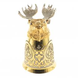 Стопка перевертыш "Лось" 70 мл Златоуст