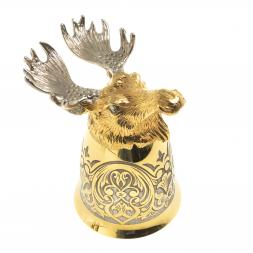 Стопка перевертыш "Лось" 70 мл Златоуст