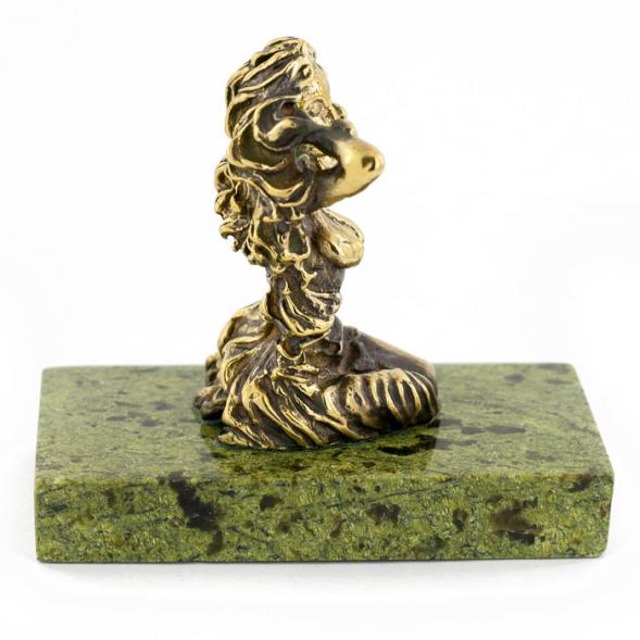 Сувенир статуэтка знак зодиака &amp;quot;Дева&amp;quot; из бронзы и камня 116091