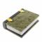 Шкатулка &amp;quot;Книжка&amp;quot; камень змеевик средняя 11x14x4 см